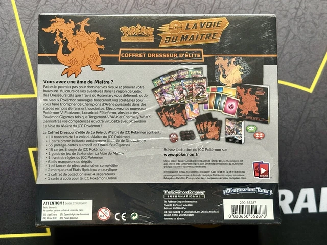 POKEMON COFFRET DRESSEUR d'élite Dracaufeu La Voie du Maître EUR 315,00
