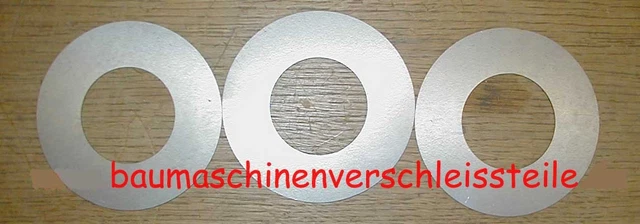 Ausgleichscheiben Satz 60x110mm Stärke 1, 2 U. 3mm - Foto 11