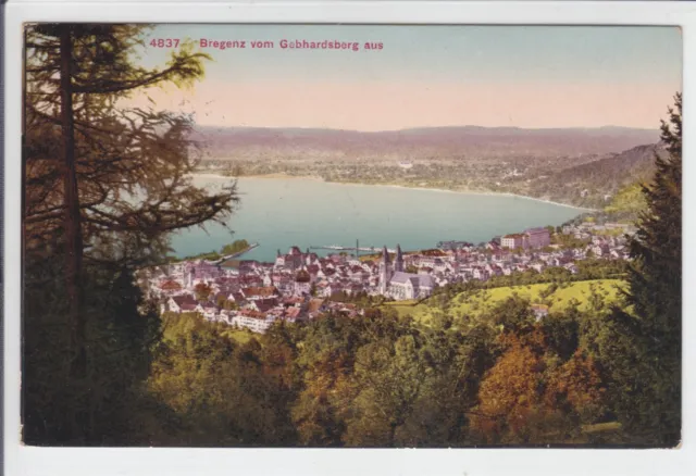 AK Bregenz vom Gebhardsberg aus, 1911