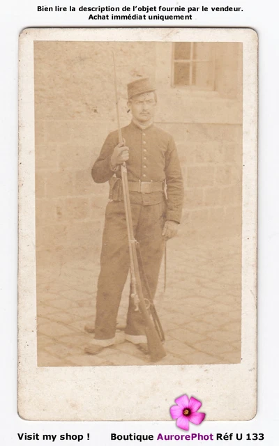 MILITAIRE 9ème RÉGIMENT DE DRAGONS, CDV CABINET SCHERR à ÉPINAL -L 134