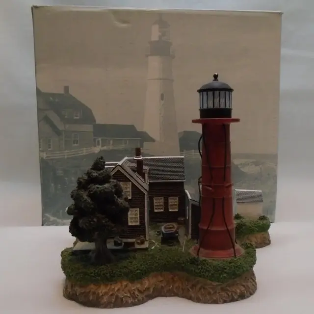 HARBOUR LIGHTS MONOMOY POINT MA #269 LIMITED /5500 LIGHTHOUSE w BOX FREE S&H E10