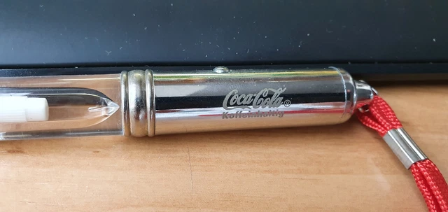 Coca-Cola  seltener beleuchteter  Kugelschreiber aus dem Hause Coca-Cola
