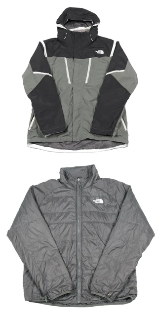 THE NORTH FACE TriClimate 3-in-1 HyVent Ski Jacket Large Waterproof Rain