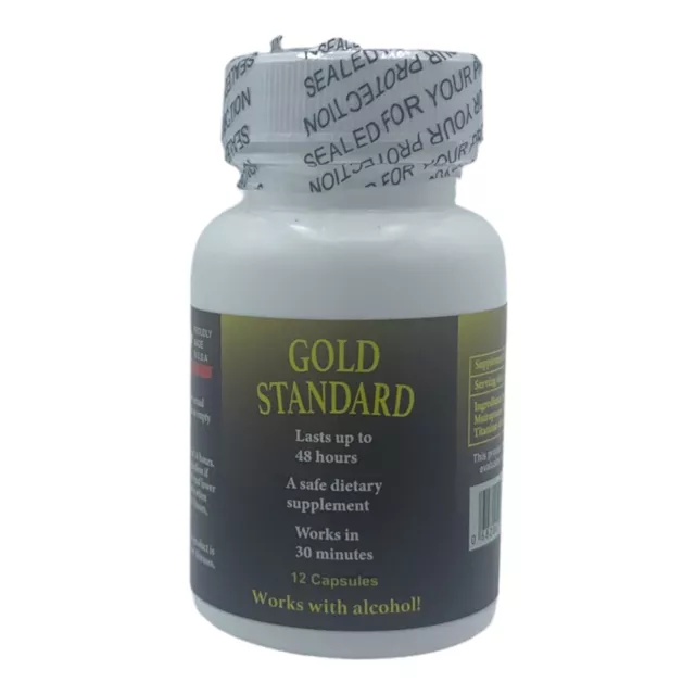 Gold Standard 12 pcs bottle