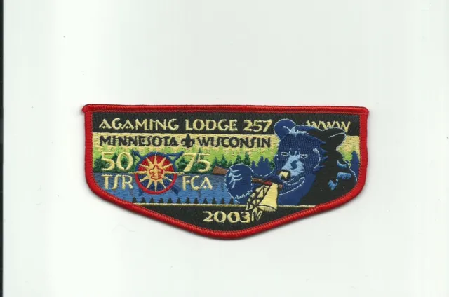 Scout Bsa Oa Lodge 257 Agaming Merged Indianhead Council Camp Anniversary Issue