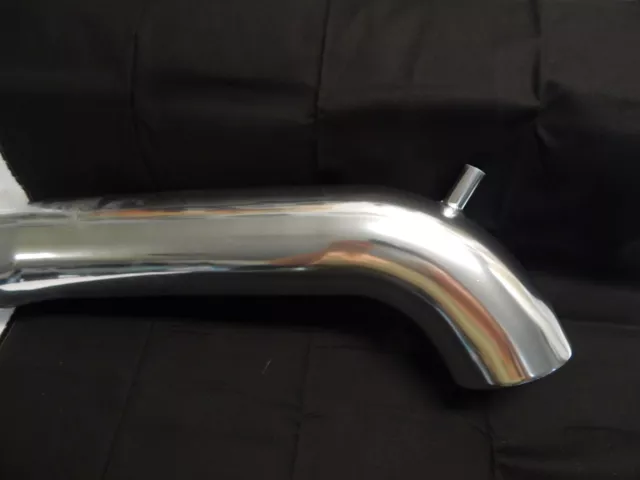 Universal Aluminum Cold Air Intake System Tube 22" Long for 3.5" 89mm Filter CAI 3