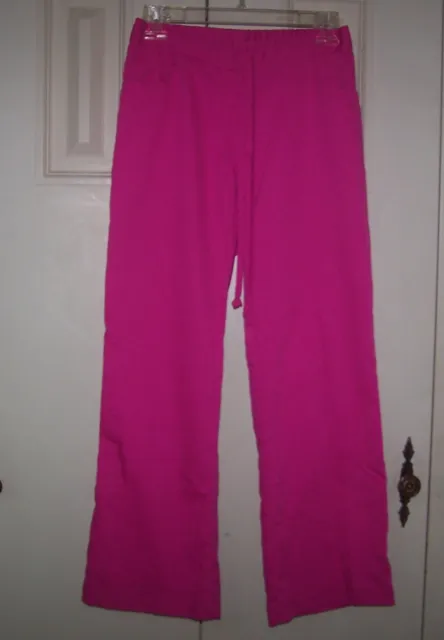 EUC Size XS Pink Scrubs Pants Bottoms GREY'S ANATOMY by Barco Inseam 27" x small
