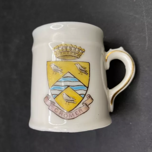CROMER Tankard Crested China Collectable Mug for The Crabs Expat Home Gift