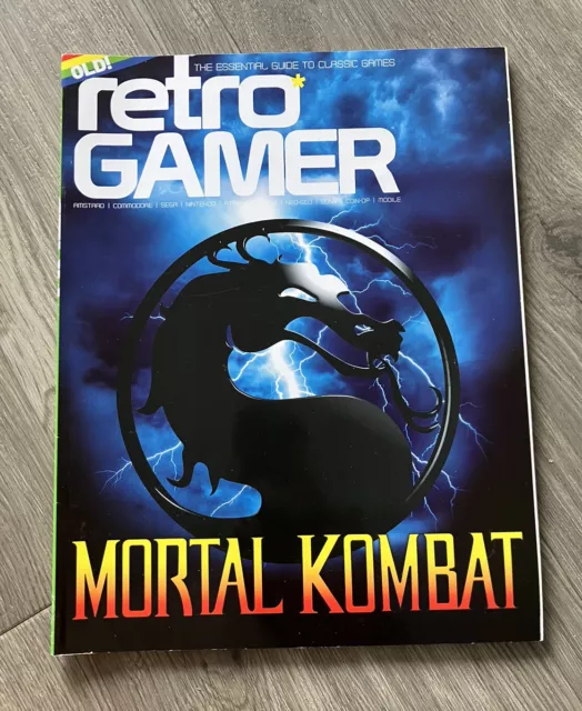 Old Retro Gamer ‘Mortal Kombat’ Cover Magazine 193 Amstrad Sega Atari Sinclair