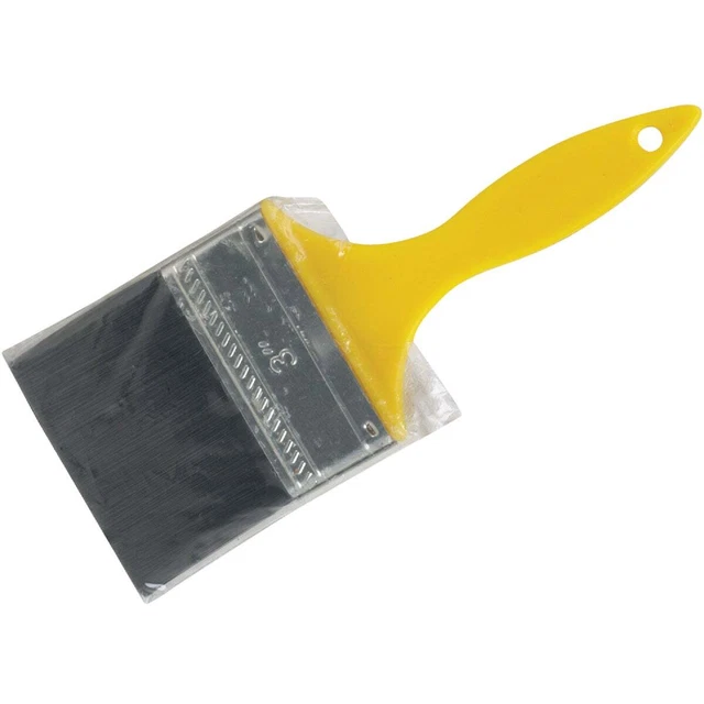 3 In. Flat Synthetic Polyolefin Paint Brush 772186 SIM Supply, Inc. 772186