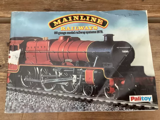 Catálogo Mainline Railways 1979 Volumen 4 - Modelos de Tren Calibre OO de Palitoy