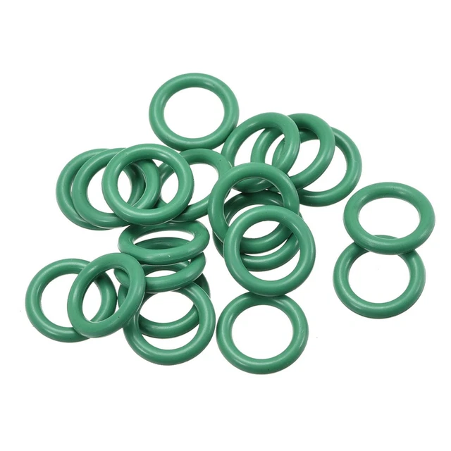 20pz 11mm x 1,9 mm gommino O-Ring  anello di tenuta resistente al calore verde