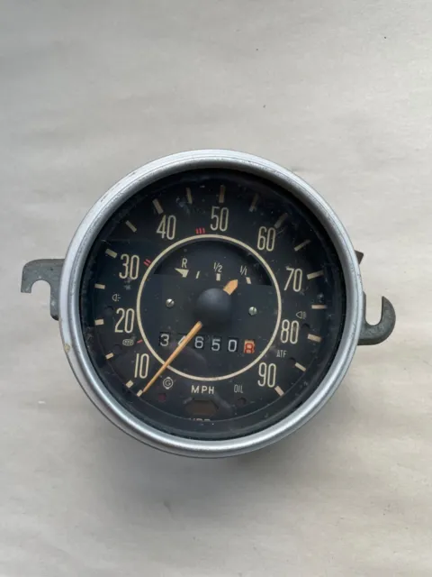 VW Beetle Speedometer, 1968-1977  "ISSUE'S PARTS VALUE"  VDO Speedo