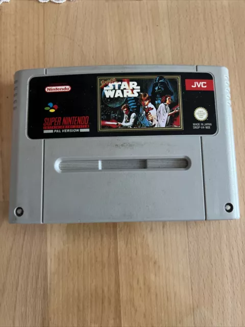 Super Star Wars - Super Nintendo - Snes Pal Noe - Modul Cartridge - Jvc Version