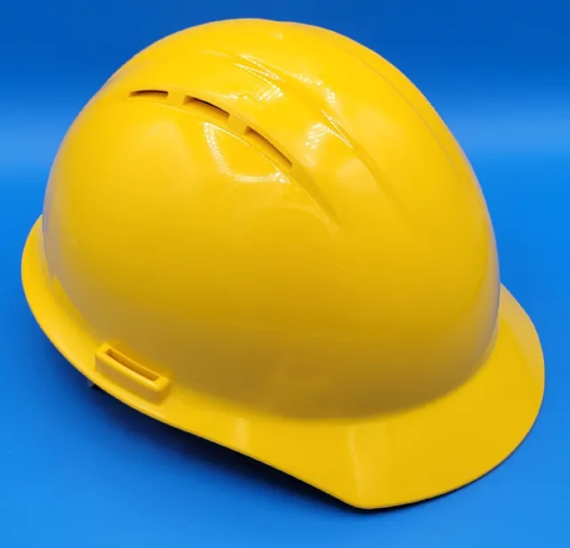 Americana Vent Hard Hat Yellow OSHA Compliant