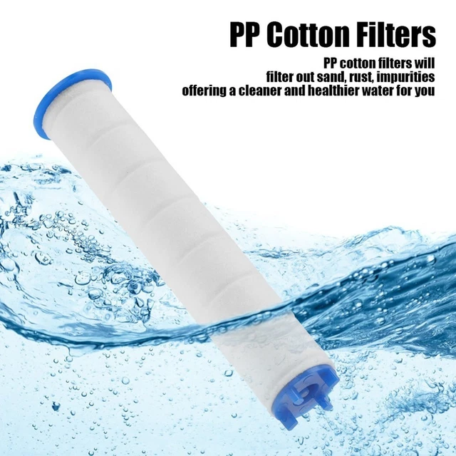 1 pezzo filtro cotone soffione doccia in cotone accessori doccia filtro rimovibile