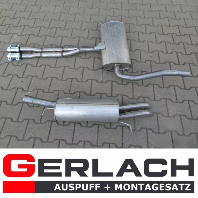 Auspuffanlage für Audi A6 2.4 2.8 auch Avant Auspuff 6165