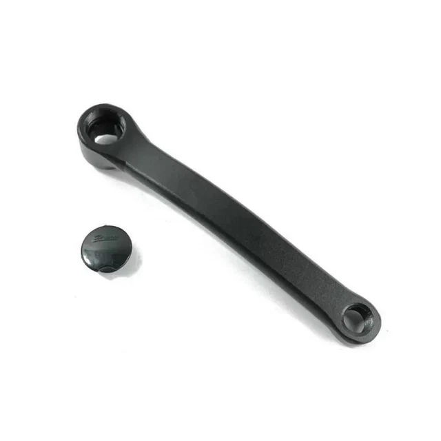 MANIVELLE DE PEDALIER VELO 170 MM RETRO ACIER GAUCHE CLAVETTE