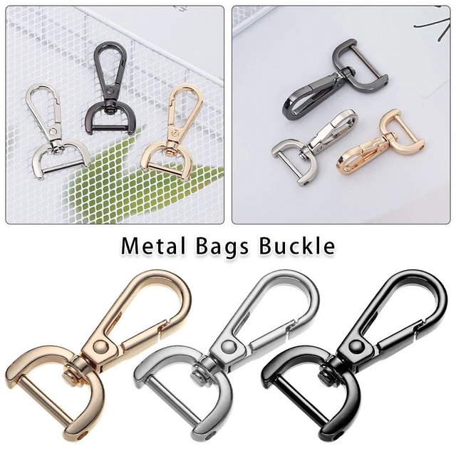 Atornillar pico separable Snap Hook Bags correa hebillas abrazadera langosta