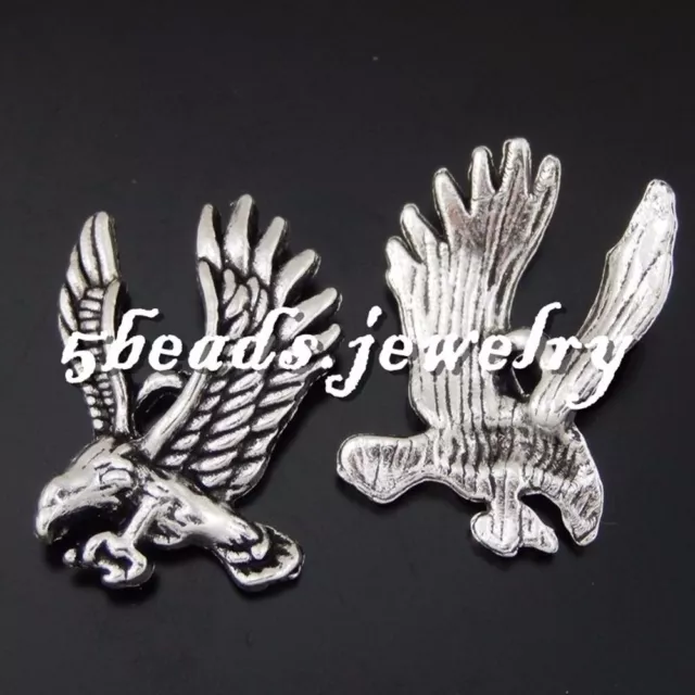 16 Stück Antike  Silber Legierung Flying Eagle Form Anhänger Charme Kunst 50600