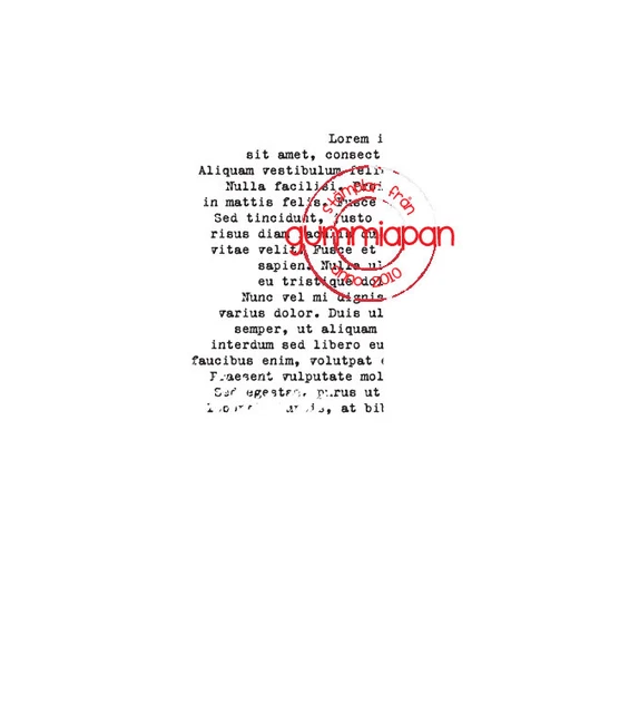 Gummiapan Gummistempel 18040418 - Hintergrund Lückenfüller Text Textfüller