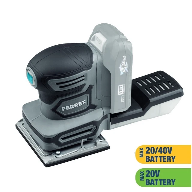 FERREX 20V LIION 3 in 1 Cordless Finishing Multi Sander (Body Only