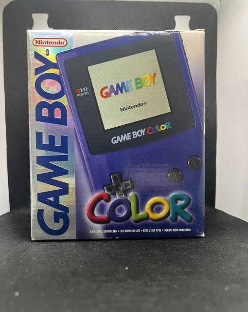 Console Game Boy Color Bleu Turquoise en boîte - GB - Console Occasion