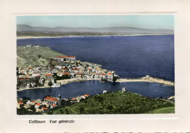 Carte COLLIOURE  Vue générale