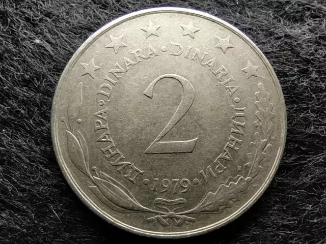 Yugoslavia 2 Dinars 1979