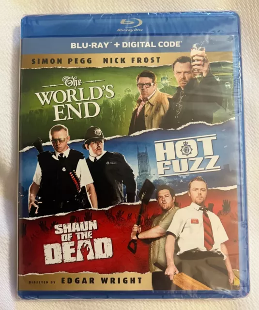 The World's End / Hot Fuzz / Shaun of the Dead [New Blu-ray] UV/HD Digital Cop