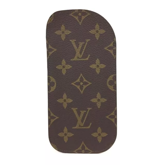 Louis Vuitton Monogram Etui a Lunettes Simple Glasses Case/2Q0212