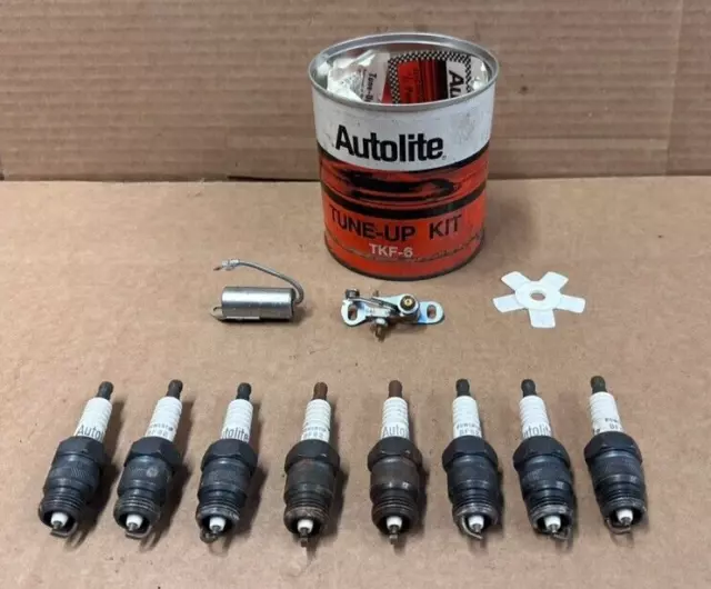 1967-1970 Ford Bronco Mustang Autolite NOS Tune Up Kit TKF-6