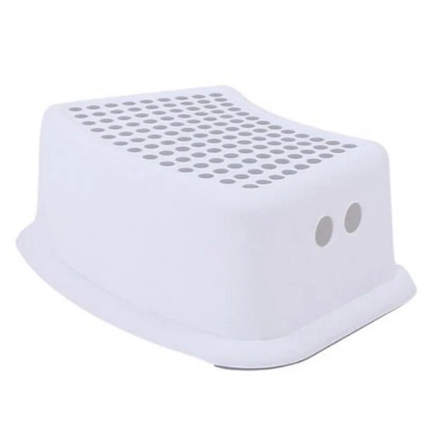 Silla antideslizante de plástico niños apilable para patear asistente B9R5