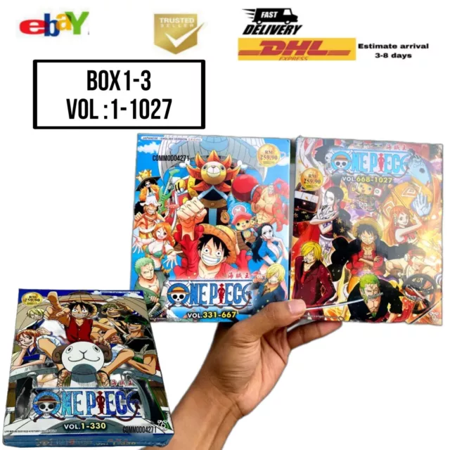 ANIME DVD One Piece(1-1027 ) ENGLISH DUBBED