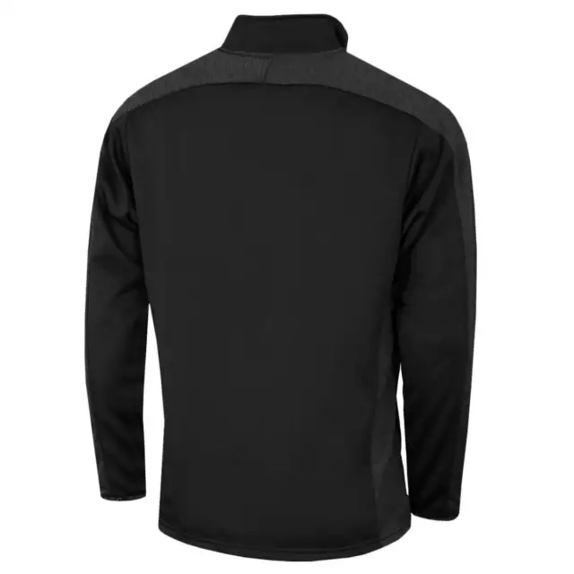 Stuburt Mens Radar Fleece Moisture Wicking Half Zip Golf Sweater 36% OFF RRP 2