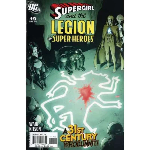 Supergirl and the Legion of Super-Heroes #19 in NM condition. DC comics [q^