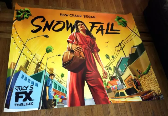 Snowfall Fx Snow Fall 5Ft Subway Poster #2 2017 Lucia