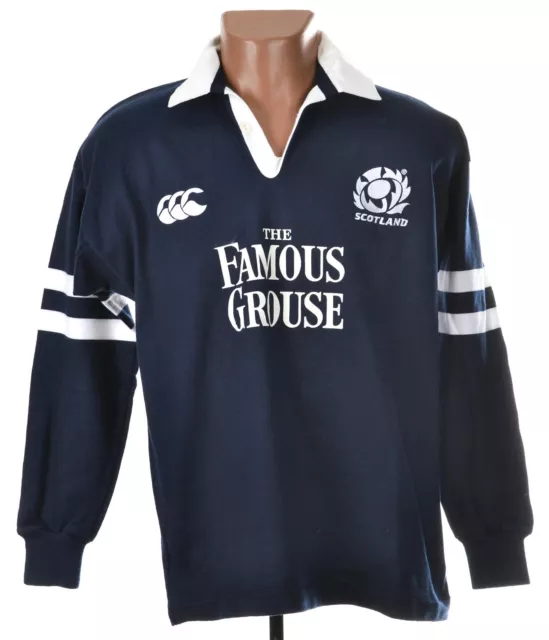 Scotland National Team Rugby Union Shirt Canterbury S Famous Grouse