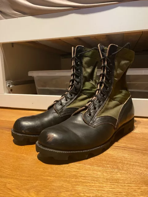 US Army jungle boots Vietnam größe 44 Regular Original 1988 Datiert