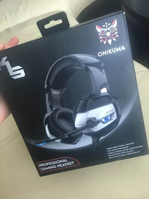 ONIKUMA Gaming Headset with Microphone for PS4 Xbox One Headset with Noise Cance