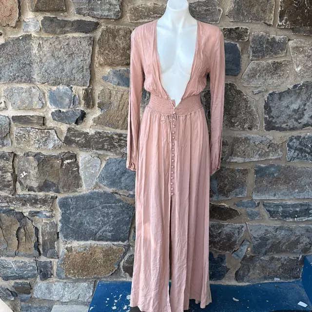 ale by Alessandra Eduarda Maxi Dress in Latte size small 2