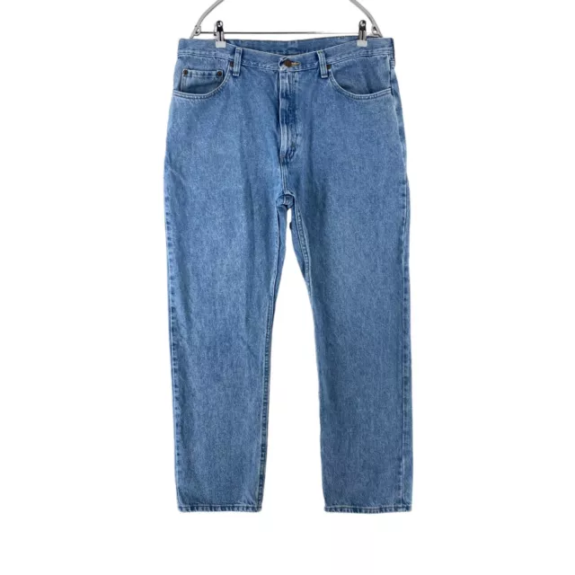 Vintage Wrangler Bleu Standard Jeans Coupe Droite W38 L32