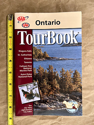 AAA Ontario Canada TourBook, 1999, vintage