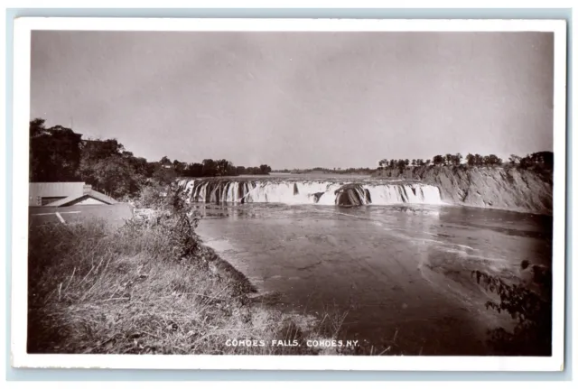 c1910's View Of Cohoes Falls Cohoes New York NY RPPC Photo Antique Postcard