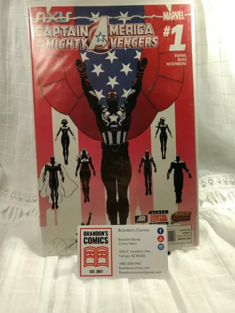 Marvel Comics Captain America and the Mighty Avengers #1 2015