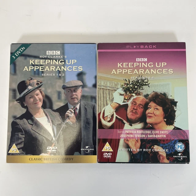 BBC KEEPING UP Appearances DVD Box Set Series 1 2 3 and 4 PG Patricia ...