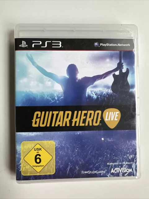 Guitar Hero - Live inkl. Gitarre für Playstation 3 PS3 | Bundle | - Neuwertig