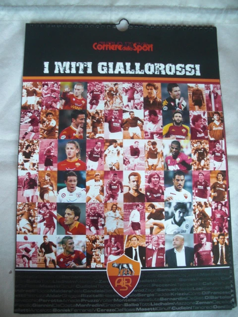 A.S. ROMA - CALENDARIO del 2009 - CORRIERE DELLO SPORT -