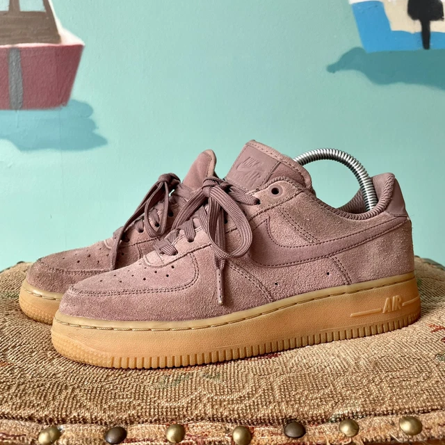 Nike air force 1 07 trainers smokey mauve gum shop