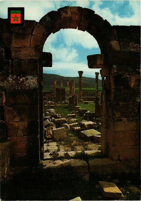 CPM AK Volubilis- Arc et Ruines MAROC (881082)